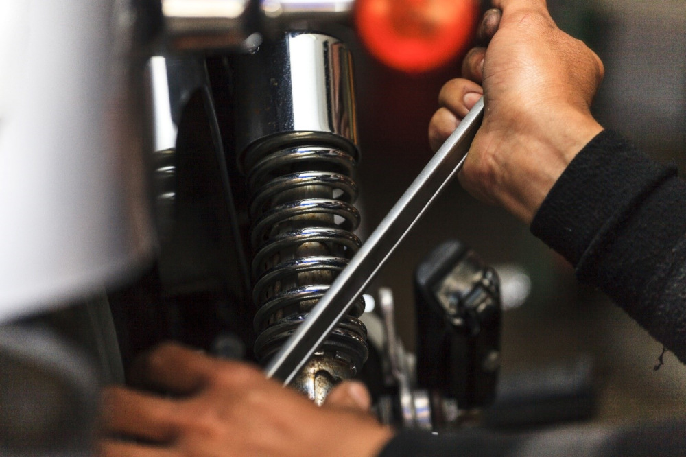 Fixing Motorcycle Engine