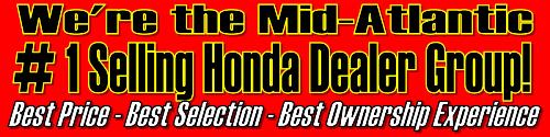 We're the Best Selling Honda®
